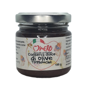 Conserva dolce di Olive Taggiasche 100g