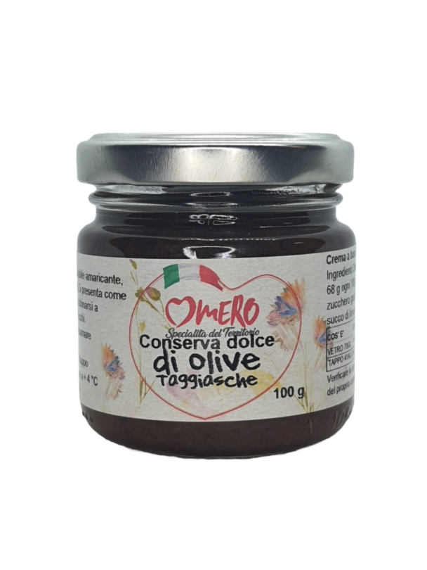 Conserva dolce di Olive Taggiasche 100g