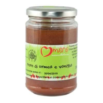 confettura di pere di ormea e vaniglia