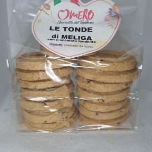 Tonde di meliga e cioccolato fondente 220g